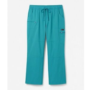 Koi Lite 5XP Scrub Pants Slim Fit Mechanical Stretch Aqua Blue‎ 5X Petite NEW